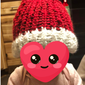 Bighead Santa Hat Small Child